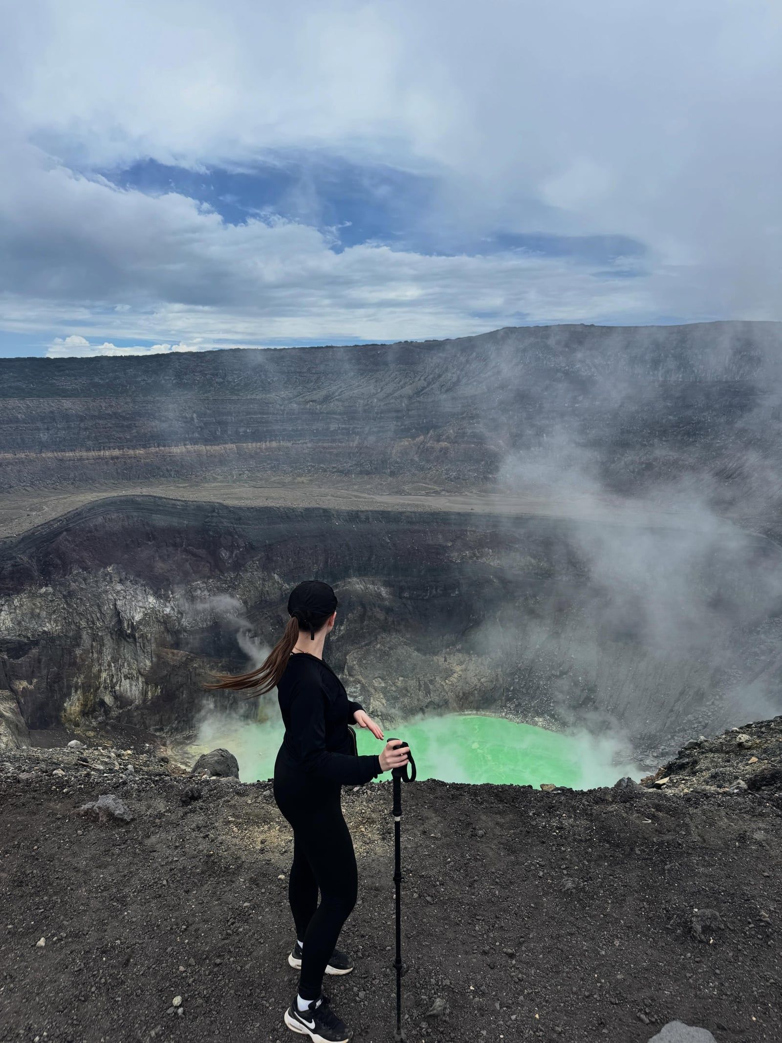 Santa Ana Volcano tour visitor photo