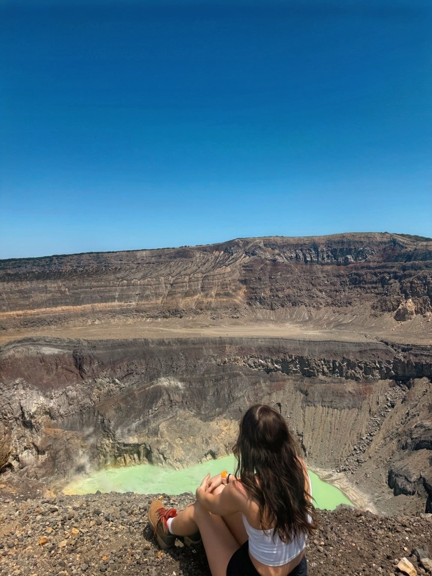 Santa Ana Volcano tour visitor photo