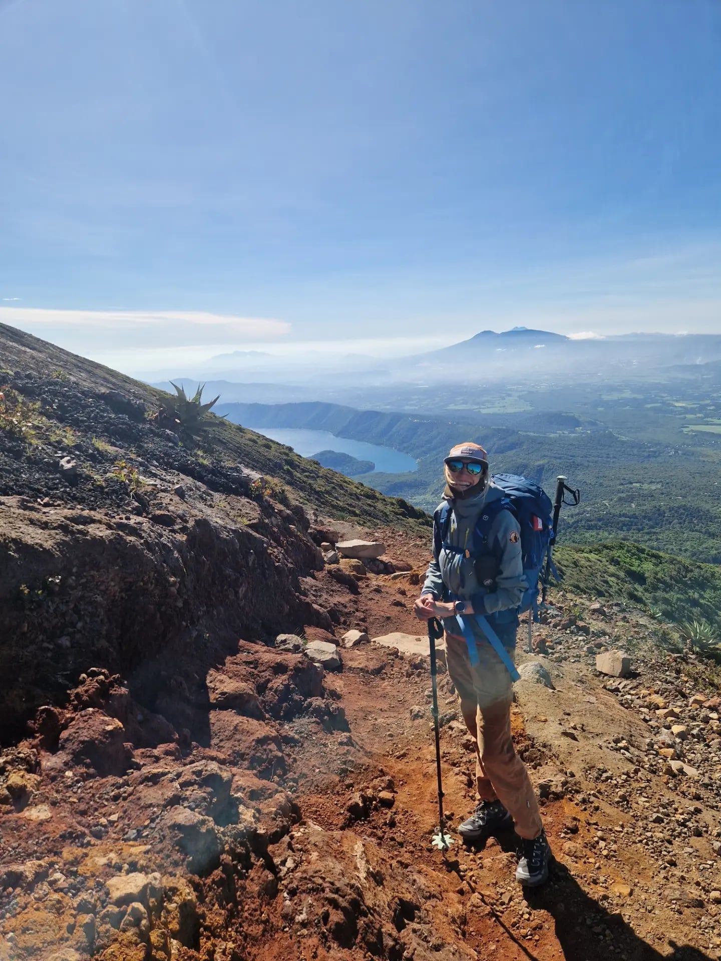 Santa Ana Volcano tour visitor photo
